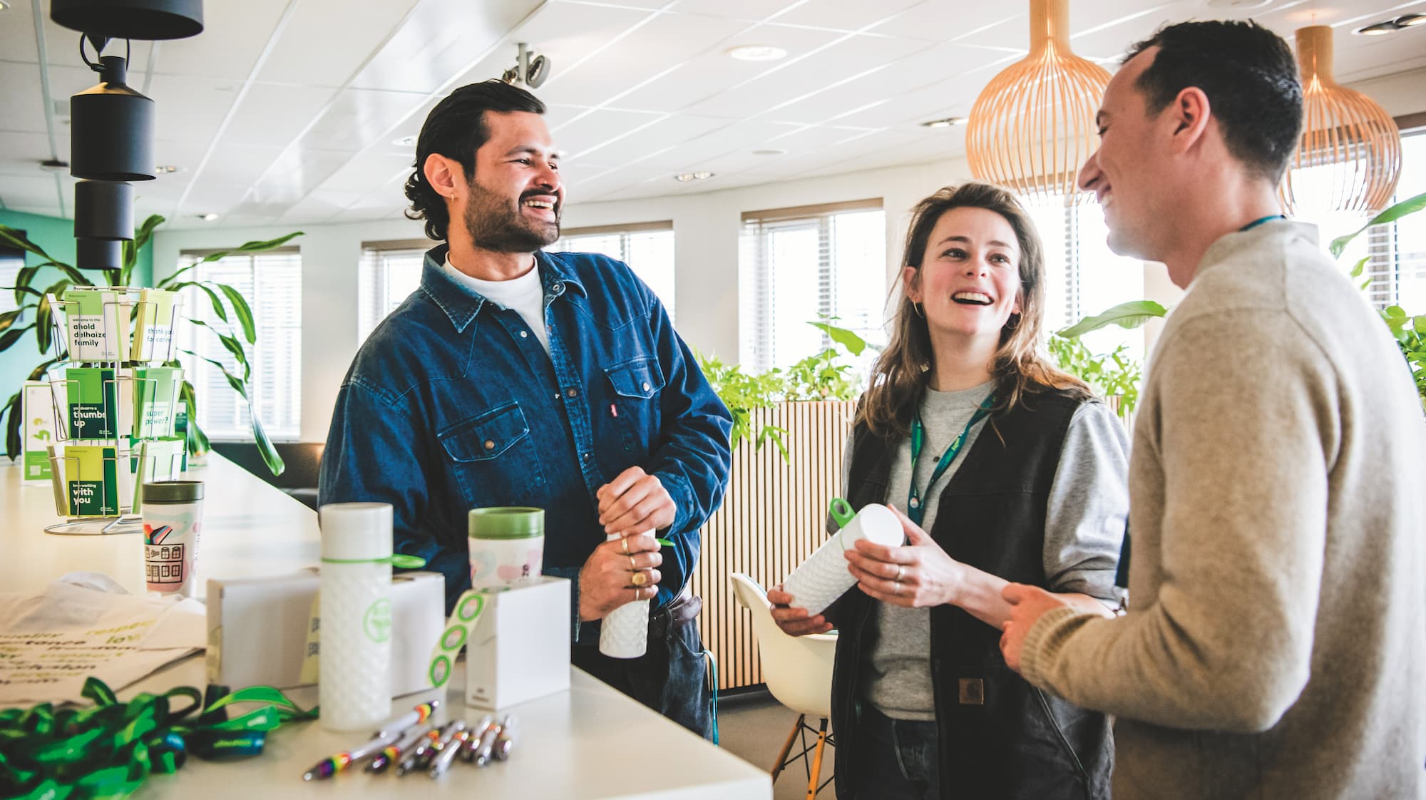 Close-up view of cream-colored mushroom gills with delicate, curved ridges.